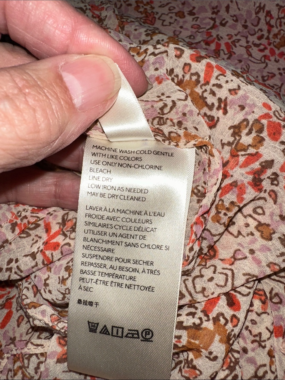 Free People Pink Floral Tie-Front Kimono - Picture 8 of 8